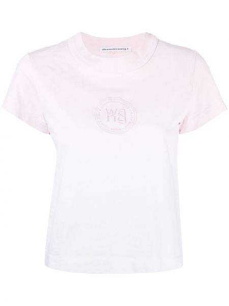 Camiseta tie dye Alexanderwang.t rosa