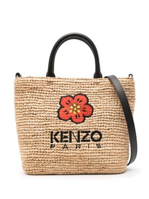 Geantă shopper cu model floral Kenzo