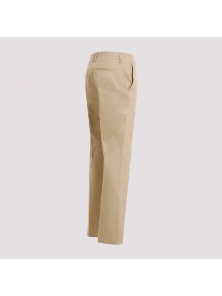 Pantalones bootcut Saint Laurent beige