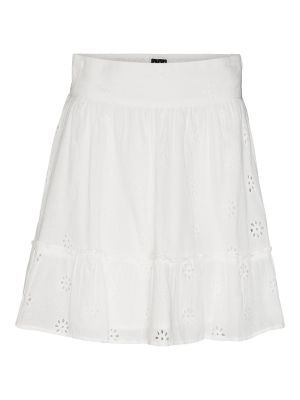 Mini suknja Vero Moda bijela
