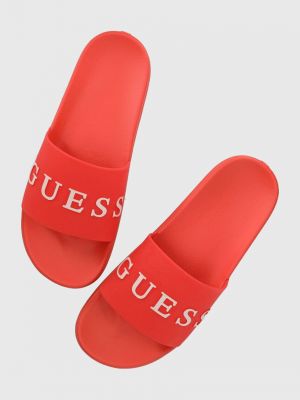 Pantofle Guess červené