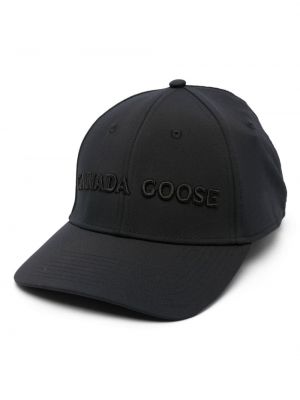 Cappello ricamato Canada Goose nero