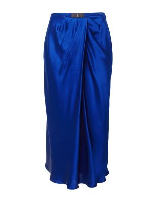 Midi sukňa Banana Republic modrá