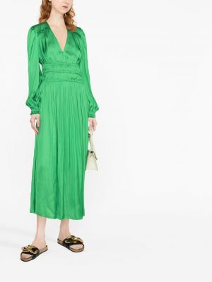 Zelené midi šaty Maje