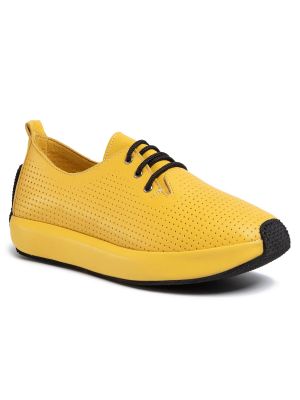 Sneakers Sergio Bardi κίτρινο