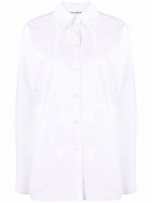 Camisa con botones Acne Studios blanco