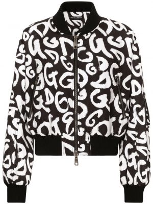 Bomber jakna s printom Dolce & Gabbana
