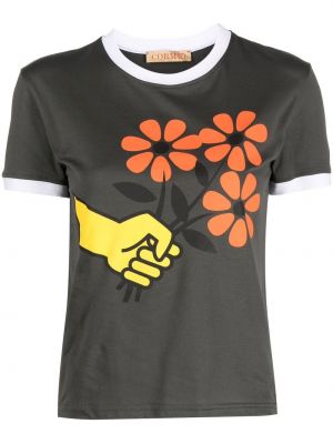 T-shirt con stampa Cormio