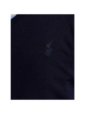 Jersey slim fit con escote v de tela jersey Ralph Lauren azul