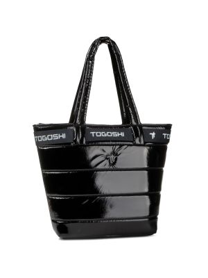Shopper handtasche Togoshi schwarz