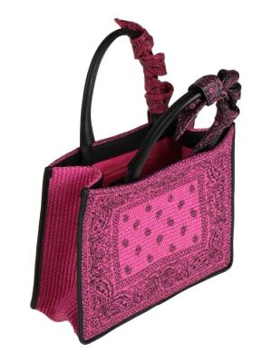 Большая сумка Anita Bilardi фиолетовая