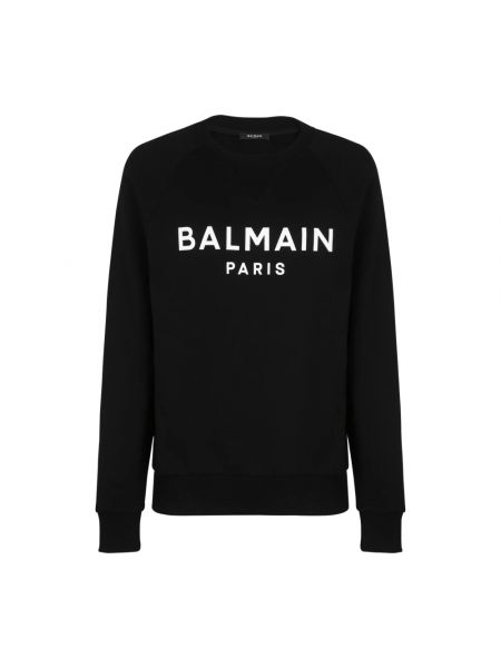 Sweatshirt Balmain schwarz