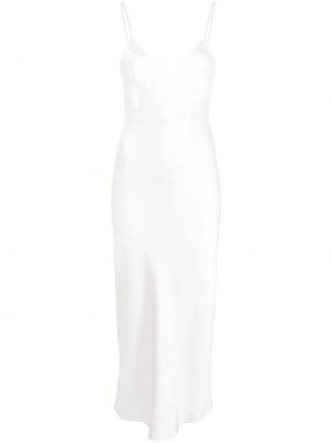 Μίντι φόρεμα με μαργαριτάρια Gilda & Pearl λευκό