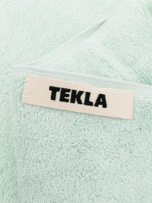 Peignoir en coton Tekla vert