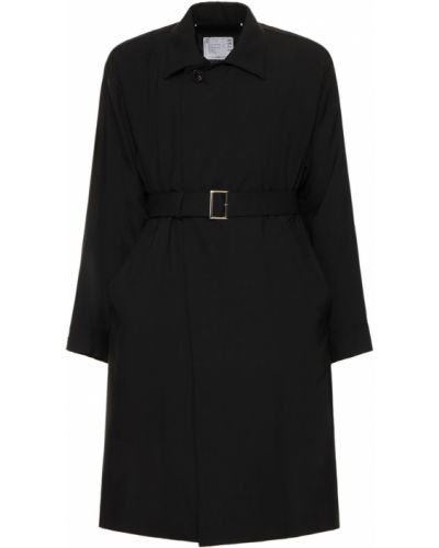 Kabát Sacai černý