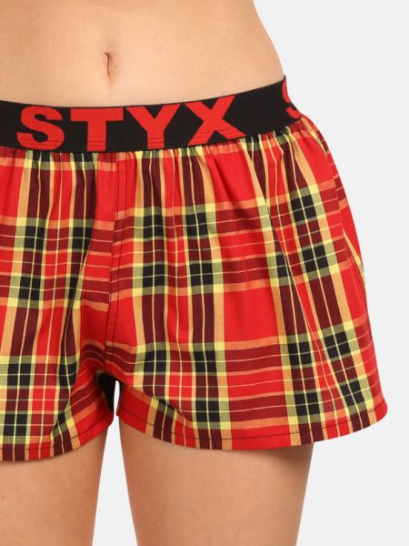 Pijamale Styx roșu