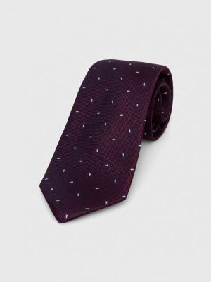 Шелковый галстук Michael Kors бордовый
