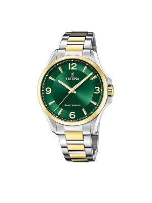Zielony zegarek Festina