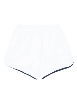 Shorts en tweed Sporty & Rich blanc