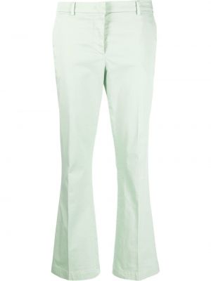 Παντελόνι με χαμηλή μέση Pt Torino πράσινο