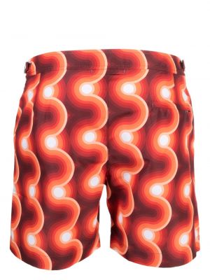 Shorts à imprimé à motif géométrique Orlebar Brown