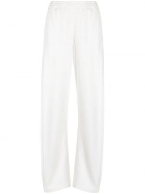Relaxed памучни панталон Jnby бяло