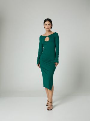 Φόρεμα A Lot Less πράσινο