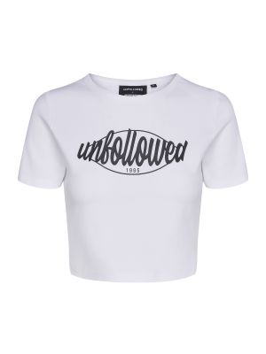 T-shirt Unfollowed X About You blanc