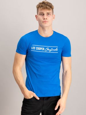 Голубая футболка Lee Cooper
