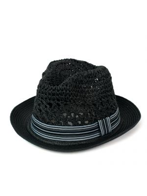 Ažūrinis kepurė su snapeliu Art Of Polo juoda