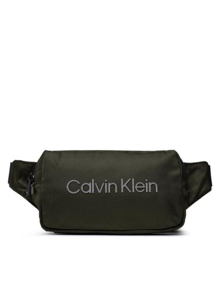 Τσαντάκι μέσης Calvin Klein πράσινο