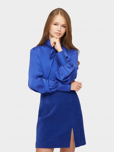Блузка Van Laack синяя