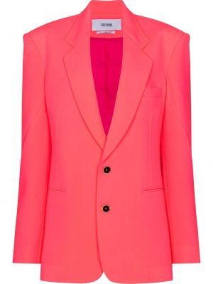 Lang blazer Christopher John Rogers rosa