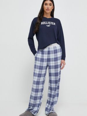 Pižama Hollister Co. modra