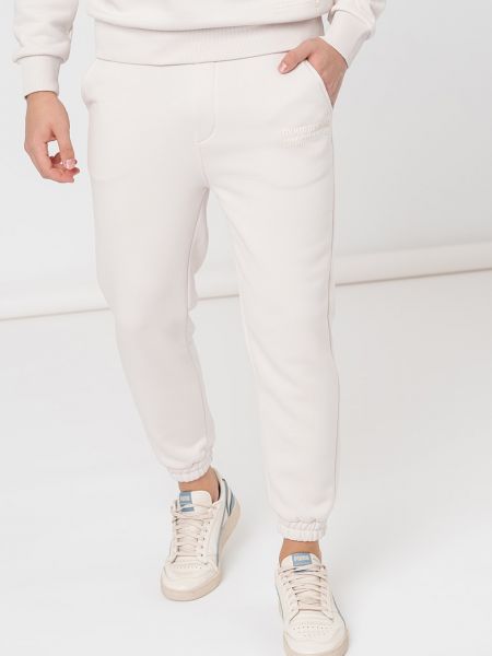 Хлопковые спортивные штаны с карманами Colmar белые