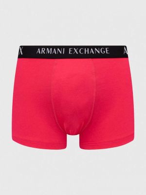 Slipy Armani Exchange różowe