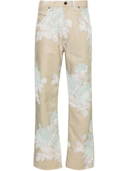 High waist straight jeans Vivienne Westwood beige