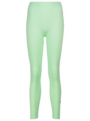 Pantaloni sport cu talie înaltă Reebok X Victoria Beckham verde