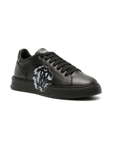 Sneakersy Roberto Cavalli czarne