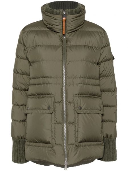 Quiltet jakke Moncler grøn