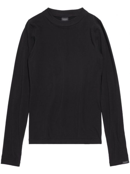 Marškinėliai Balenciaga juoda