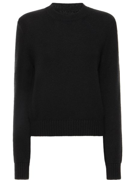 Suéter de cachemir Annagreta negro