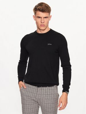 Пуловер Guess черно