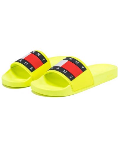 Kapcie Tommy Jeans - Żółty