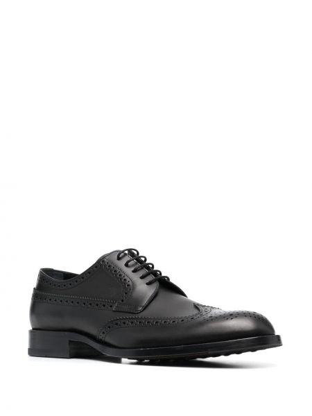 Nėriniuotos oksfordo batai su raišteliais Tod's juoda