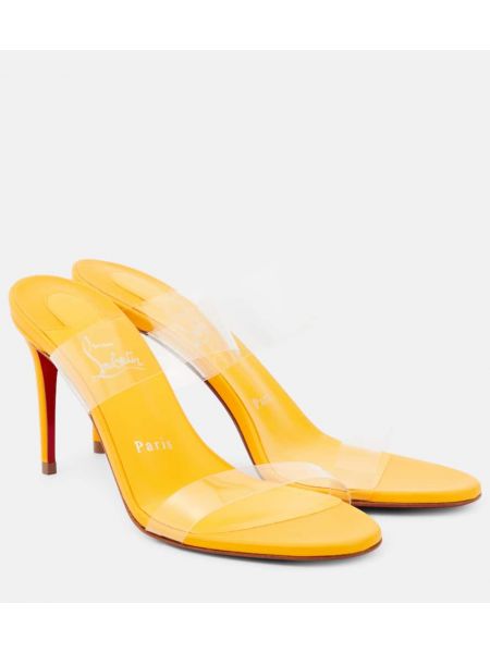 Papuci tip mules Christian Louboutin