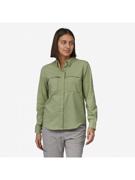 Рубашка Patagonia зеленая