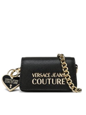 Geantă plic Versace Jeans Couture negru