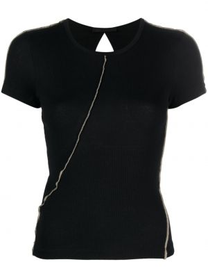 Koszulka bawełniana Helmut Lang czarna