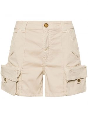 Cargo shorts aus baumwoll Pinko beige